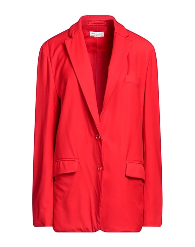 DRIES VAN NOTEN Blazer Red 97% Wool, 3% Elastane