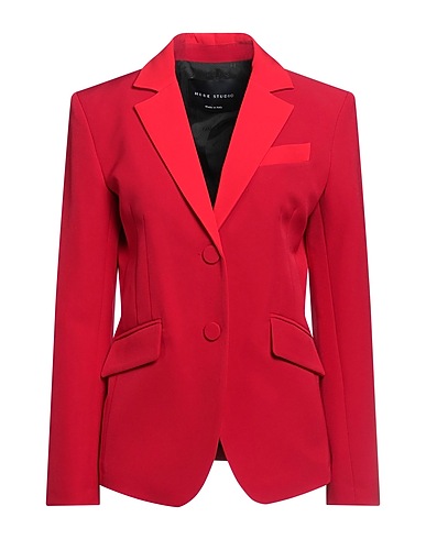 HEBE STUDIO Blazer Red 95% Polyester, 5% Elastane