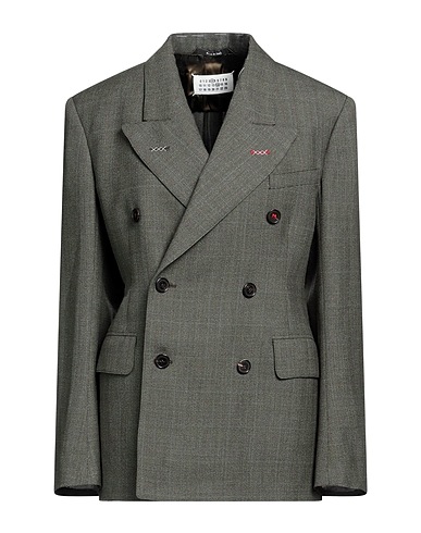 MAISON MARGIELA Blazer Military green 100% Wool
