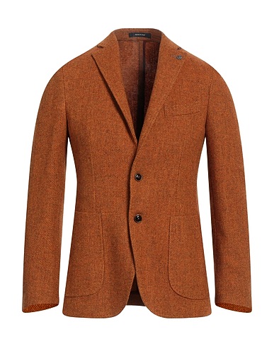 ANGELO NARDELLI Blazers Rostrot 75% Wolle, 20% Polyamid, 5% Andere Fasern, Acetat, Viskose