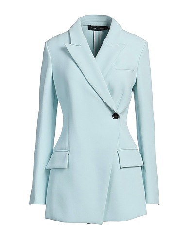 PROENZA SCHOULER Blazer Sky blue 98% Viscose, 2% Elastane