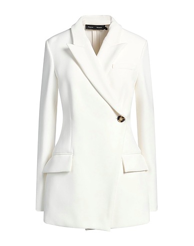 PROENZA SCHOULER Blazer White 98% Viscose, 2% Elastane