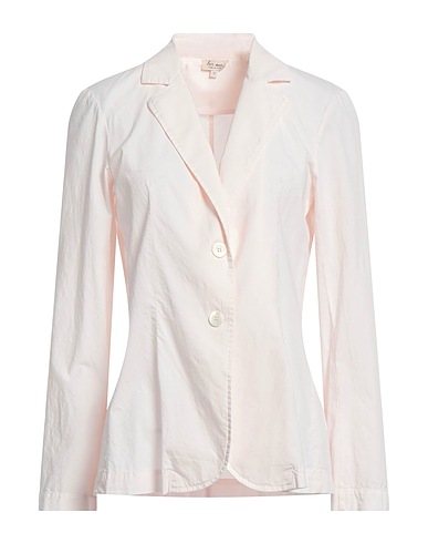 HER SHIRT HER DRESS Blazer Light pink 97% Cotton, 3% Elastane
