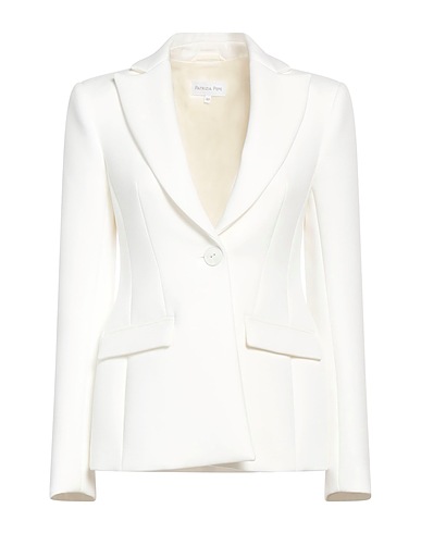 PATRIZIA PEPE Blazer White 100% Polyester