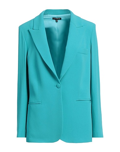 SARTORIA 74 Giacca Turchese 79% Acrilico, 21% Viscosa