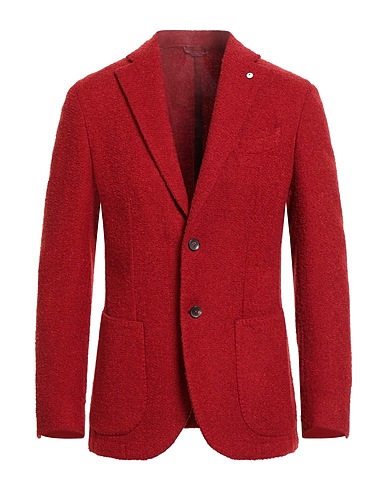 L.B.M. 1911 Blazer Red 87% Wool, 13% Polyamide