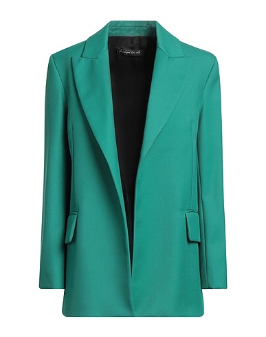 PDR PHISIQUE DU ROLE Blazer Emerald green 55% Polyester, 45% Virgin Wool