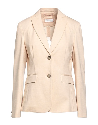 PESERICO Jackett Beige 79% Schurwolle, 21% Baumwolle