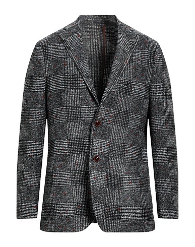 ANGELO NARDELLI Blazer Lead 55% Acrylic, 25% Virgin Wool, 20% Polyester