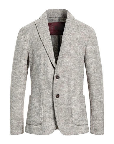 STEWART Blazer Light grey 46% Acrylic, 34% Polyester, 20% Virgin Wool