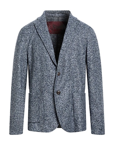 STEWART Blazer Blue 46% Acrylic, 34% Polyester, 20% Virgin Wool