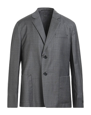 PRADA Blazers PIOMBO 100% Virgin Wool