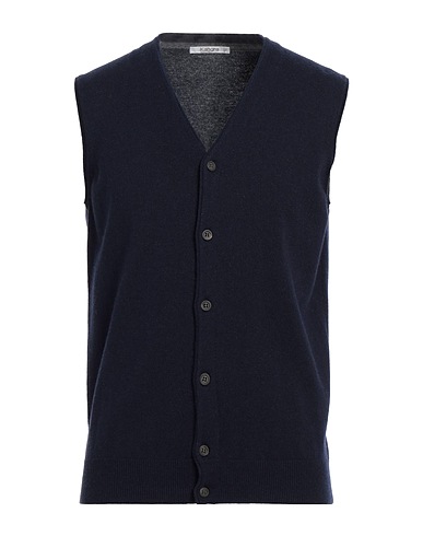 KANGRA Cardigan Midnight blue 70% Merino Wool, 20% Silk, 10% Cashmere