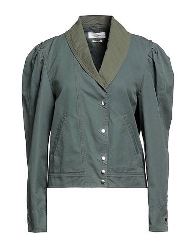MARANT ÉTOILE Blazer Military green 100% Cotton