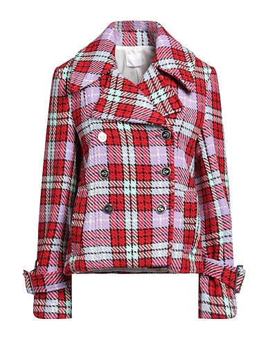MERCI ITALIA Coat Red 100% Polyester