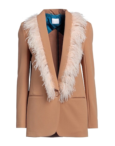 MERCI ITALIA Blazer Sand 90% Polyester, 10% Viscose