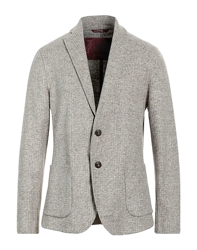 STEWART Blazer Taupe 46% Acrylic, 34% Polyester, 20% Virgin Wool