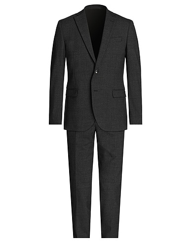 MANUEL RITZ Suits Lead 54% Polyester, 44% Virgin Wool, 2% Elastane
