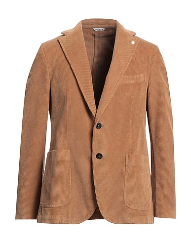 MANUEL RITZ Blazer Camel 98% Cotton, 2% Elastane