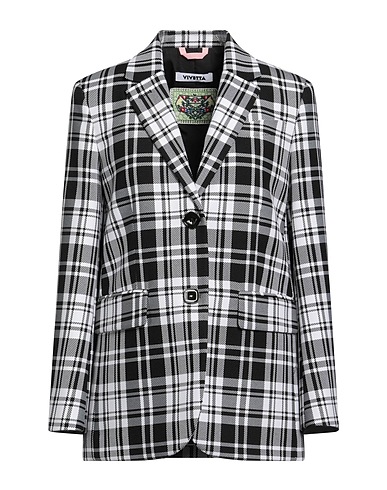 VIVETTA Jackett Weiß 68% Polyester, 32% Baumwolle