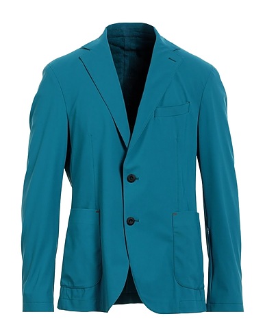 MANUEL RITZ Blazer Deep teal 74% Polyamide, 26% Elastane