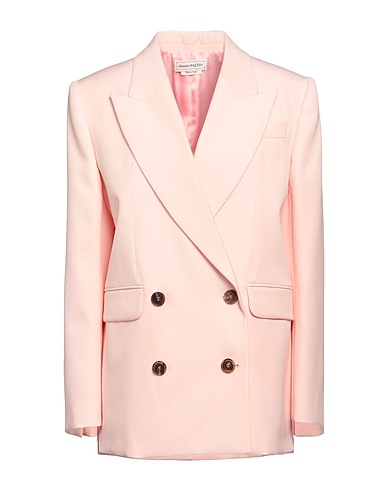 MCQUEEN Blazer Light pink 100% Wool