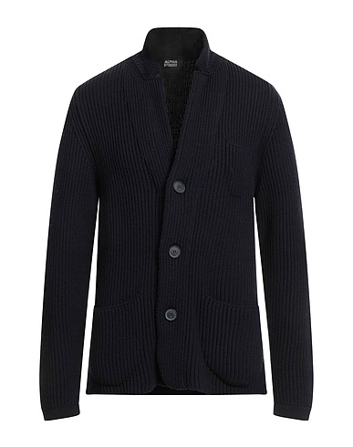 ALPHA STUDIO Blazer Blu notte 100% Lana Merino