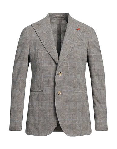 JKE Blazer Nero 68% Altre Fibre, 20% Lino, 12% Poliestere