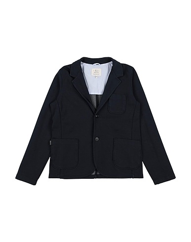 WOOLRICH Blazer Midnight blue 85% Cotton, 12% Polyester, 3% Elastane