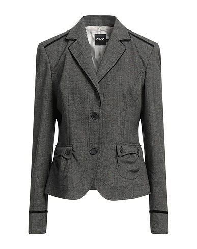 C'N'C' COSTUME NATIONAL Giacca Piombo 54% Poliestere, 43% Lana Vergine, 3% Altre Fibre