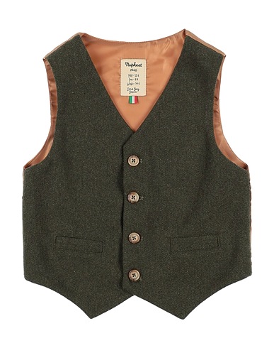 NUPKEET Anzugweste Militärgrün 70% Polyester, 15% Wolle, 15% Viskose