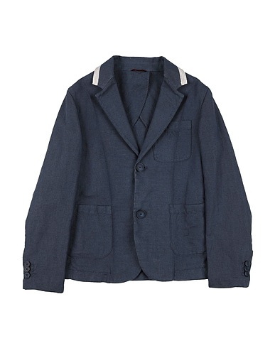 FAY Blazer Blu notte 56% Lino, 44% Cotone, Poliestere