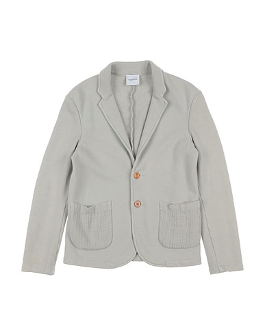 LE PETIT COCO Blazer Light grey 100% Cotton
