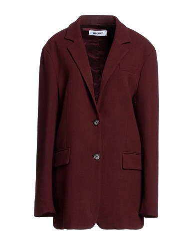 ANNIE PARIS Giacca Bordeaux 98% Lana, 2% Poliammide