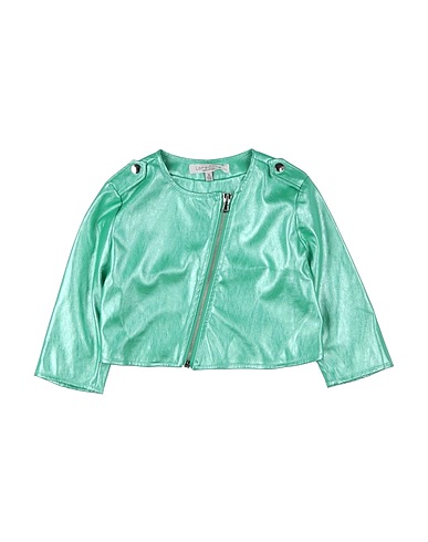 LOREDANA Giacca biker Verde chiaro 57% Poliestere, 43% Poliuretano