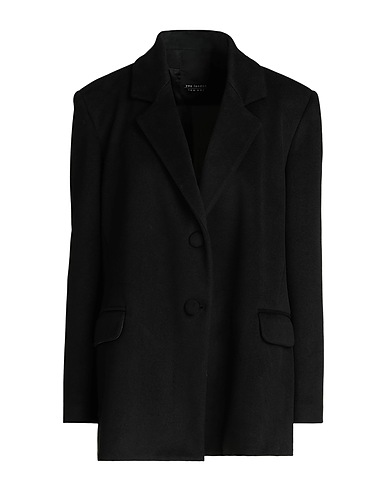YES LONDON Giacca Nero 91% Poliestere, 9% Viscosa
