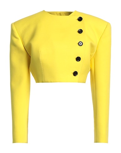DOLCE&GABBANA Blazer Yellow 100% Virgin Wool