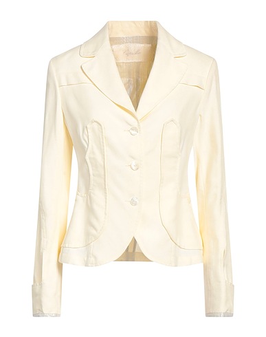 CAPALBIO Blazer Cream 64% Linen, 36% Viscose