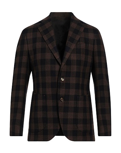 L.B.M. 1911 Blazer Brown 55% Virgin Wool, 45% Cotton