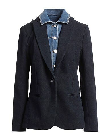 JACOB COHЁN Blazer Midnight blue 88% Cotton, 12% Elastomultiester, Polyester, Elastane
