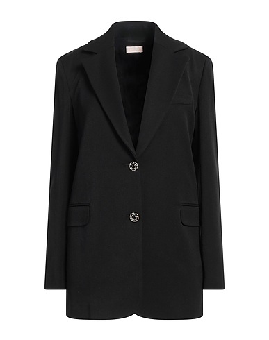 LIU •JO Blazer Black 78% Polyester, 18% Viscose, 4% Elastane