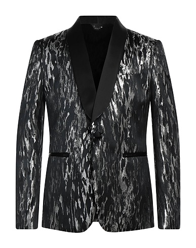 BRIAN DALES Blazer Black 82% Polyester, 18% Polyamide