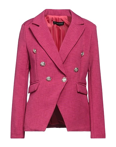 VANESSA SCOTT Blazer Magenta 100% Polyester