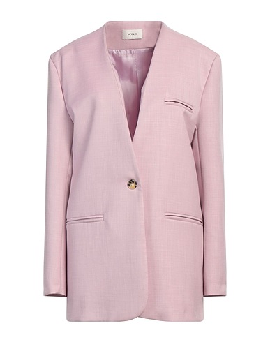 VICOLO Blazer Pink 82% Polyester, 17% Viscose, 1% Elastane