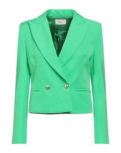 VICOLO Blazer Green 88% Polyester, 12% Elastane