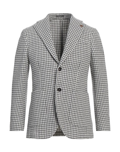 BRERAS Milano Blazer Lead 80% Virgin Wool, 20% Polyamide