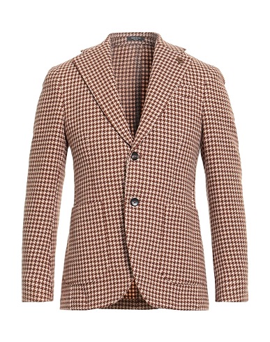 BRERAS Milano Blazer Brown 80% Virgin Wool, 20% Polyamide
