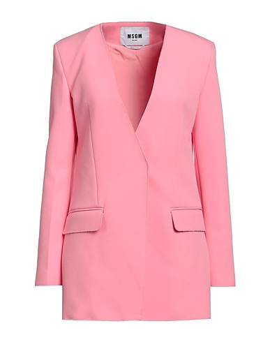 MSGM Blazer Pink 84% Polyester, 10% Viscose, 6% Elastane