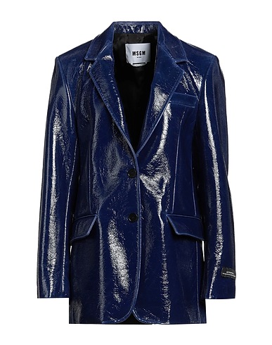 MSGM Blazer Blue 80% Virgin Wool, 20% Polyamide