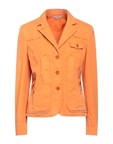 CAPALBIO Blazer Orange 100% Wool